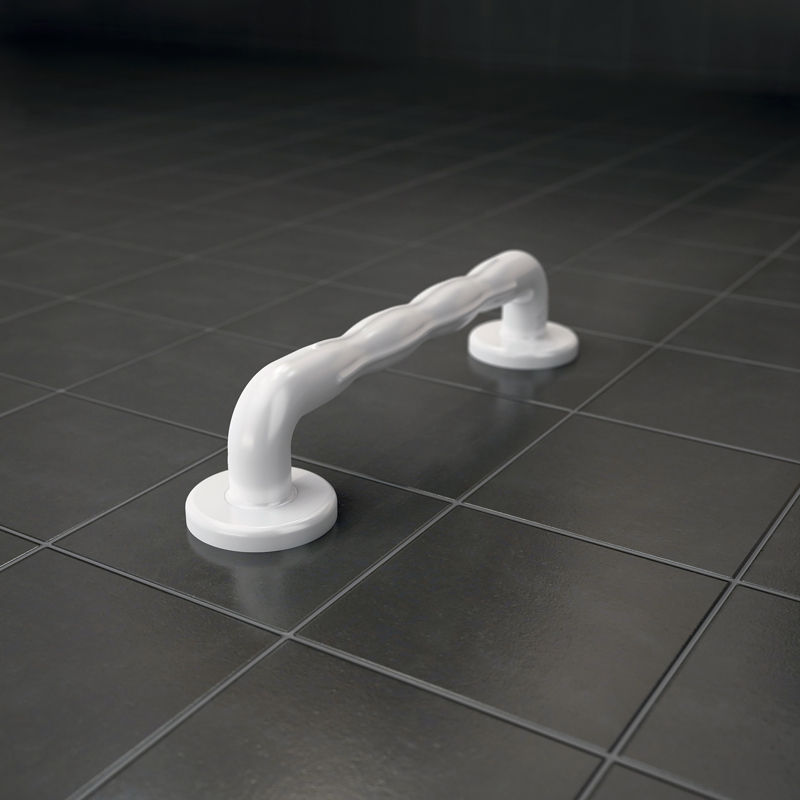 Barre d'appui GRIP blanche