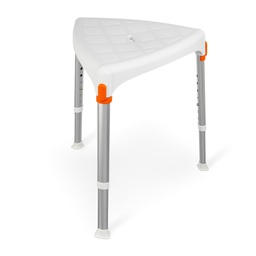 [982.114] Tabouret de douche triangulaire réglable Home Triango
