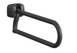 Barre d'appui pliable noire