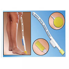 [812103] Brosse lave-pieds et dos à long manche